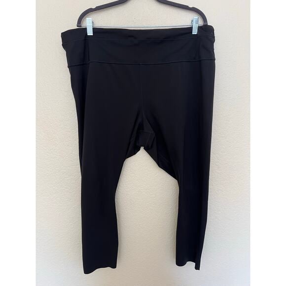 Athleta Accelerate 7/8 Tight Leggings Black 3X Plus Size High Rise Stretch - Picture 2 of 12